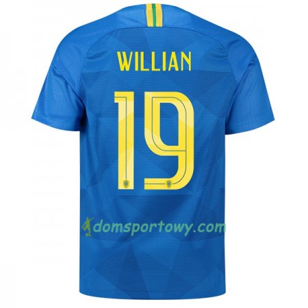 Koszulka Brazylia Willian 19 Wyjazdowe Koszulki Piłkarskie Mistrzostwa Świata 2018